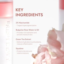 Tech Butiq Village 11 Factory Fresh Dewy Rose Petal Facial Serum Mist 100ML - Anti Aging & Antioksidan Vegan Serum Mist