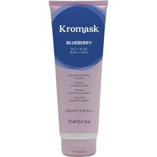 Tech Butiq Inebrya Kromask Blueberry Mavi Renk Tonlayıcı Bakım Maskesi 250 ml
