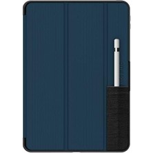 Tech Butiq Folio iPad 7th/8th/9th Gen Blue - Pro Pack