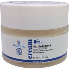 Tech Butiq D'enzyme Glutathione Cream Skin Whitening (Wıth Kojık Acıd, Hyaluronıc Acıd And Nıacınamıde)