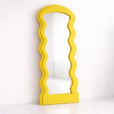 Ortakçı Design Echo Deco Wavy Lite – Dalgalı Boy Aynası | Modern Dekoratif Mdf Ayna