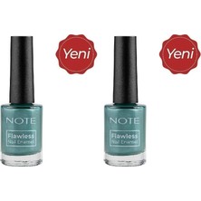 Tech Butiq Nail Flawless Oje 112 Emerald, Yeşil (2 Paketi)