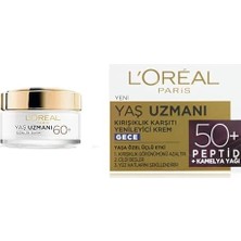 Tech Butiq L'oréal Paris Yaş Uzmanı 60+ Kırışıklık Karşıtı Besleyici Krem + L'oréal Paris Yaş Uzmanı 50+ Kırışıklık Karşıtı Yenileyici Gece Kremi