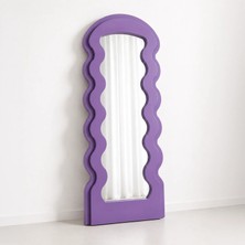 Ortakçı Design Echo Deco Wavy Frame – Dalgalı Boy Aynası | Modern Dekoratif Mdf Ayna