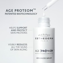 Tech Butiq Instıtut Esthederm Parıs Age Proteom Advanced Serum Antioksidan Hücresel Yenileyici Serum 30 ml