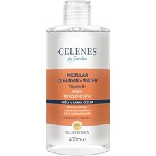 Tech Butiq By Sweden Sea Buckthorn Misel Temizleme Suyu Yağlı ve Karma Ciltler, 400 ml