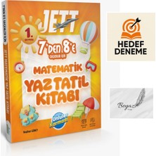 Ünlüler Karması Jett 7den 8e Matematik Yaz Tatil Kitabı Hedef Deneme