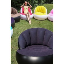 Ciyu Ticaret Katlanabilir Şişme Tekli Koltuk Kamp Etkinlik Tatil Çok Amaçlı Şişme Koltuk