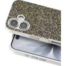Renas Store Iphone 17 Bright Simli Kapak - Çöl Titanyum