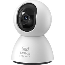 Tech Butiq Security P1 Iç Mekan Wi-Fi Kamera, Aı Algılama, 360° Pan, Gece Görüşü, 256 Gb'a Kadar Microsd ve ve Alexa ile Çalışır,yapay Zeka Hareket Algılama,bebek Ağlaması Algılama,çift Yönlü Ses
