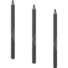 Tech Butiq Uzun Süre Kalıcı Dağılma Yapmayan Nemlendirici Dudak Kalemi - Lipliner Pencil 20 Dusty Plum (3 Paketi)