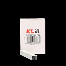 KL Pro 16mm Elektrikli Zımba Tabanca Zımbası KLZ5316 Modeli 2000 Adet 11.35 mm Genişlik