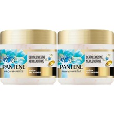 Tech Butiq Pantene Pro-V Miracles Hydra Glow Nemlendirici Maske Kuru Saçlar Için 300 ml (2 Paketi)