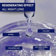 Tech Butiq Age Reverse Gece Göz Kremi 15 ml – Retinol, Kolajen, Hyaluronik Asit ve Bitkisel Kompleks Içerikli – Kırışıklık Karşıtı ve Aydınlatıcı Etki
