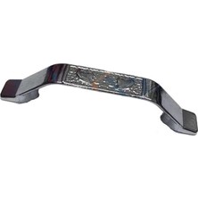 Renas Store Dekoratif Zamak Kulp Içten - 64MM, Nikel, 1 Adet