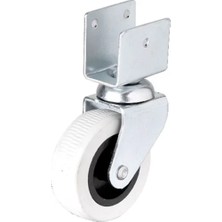 Renas Store Hts 324 - 50X20 mm Gri Kısa U Tablalı Teker 4 Adet