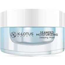Tech Butiq K- Beauty Deniz Yosunu Özlü Uyku Maskesi Derinlemesine Nemlendiren ve Besleyen 30ML