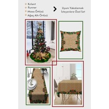 Tech Butiq Viva Yeşil Yılbaşı Çam Ağacı Altı Örtüsü 68X68CM AO05, Yeşil, Tek Ebat
