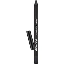 Tech Butiq Ultra Eyeliner Yüksek Pigmentli & Mat Bitişli Kremsi Göz Kalemi 016 Grey