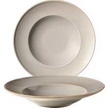 Güral Porselen Reno 2 Adet 26 cm Çukur Tabak  Agate 969