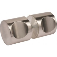 İsonem Kale Inox Tekli Cam Kapı Kolu Tokmağı, Topuzu, Çekmesi