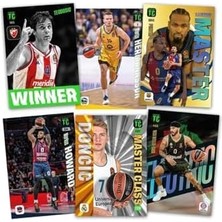 Tech Butiq Panini Top 2025 Pure Euroleague Basketball Official Trading Card 5 Paket Set KBEST5PACKPURE