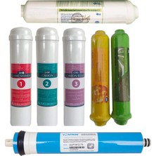 Naturel Vontron Membranlı Kapalı Kasa 7 Aşamalı Su Arıtma Cihazı Filtresi