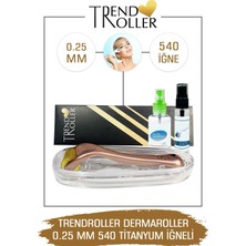 Trendroller Dermaroller 0.25MM Titanyum 540 Iğne Orijinal Derma Roller