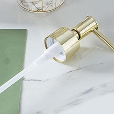 Tech Butiq Sıvı Sabunluk Pompası Altın Renkli 12X2X2CM