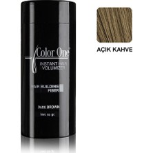Color One 50 gr Topik Saç Tozu Boy Amonyaklı Akaju Kahve Uzun Süre Kalıcı Canlı Renkler