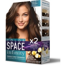 Tech Butiq Space Infınıty Set Saç Boyası 6.0 Koyu Kumral