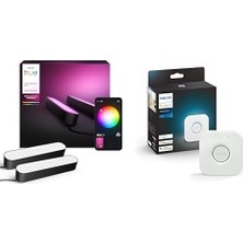 Tech Butiq Hue Akıllı Aydınlatma Seti (Play 2'li Ekopaket ve Bridge Bağlantı Köprüsü)