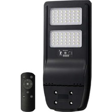 Solar Light 200W Sensörlü Kumandalı Solar LED Sokak Armatürü 6500K Beyaz Işık