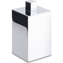 Tech Butiq Tezgah Üstü Pamukluk Krom Renk 120X60X60 mm