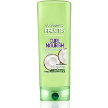 Tech Butiq Saç Bakımı Fructis Üçlü Beslenme Curl Besleyici Saç Kremi, 12 Grip