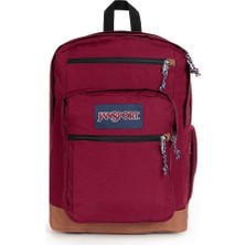 Jansport Cool Student Russet Red Sırt Çantası VFE-EK0A5BAKN621 600D Polyester Vegan Malzeme ile Günlük Kullanım İçin