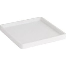 Tech Butiq Banyo Tepsisi Beyaz Renk 22X220X220 mm