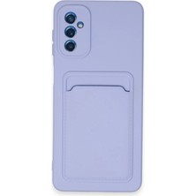 Renas Store Galaxy A14 4g Kılıf Kelvin Kartvizitli Silikon - Lila
