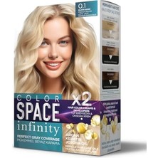 Tech Butiq Space Infınıty Set Saç Boyası 0.1 Platin Sarısı