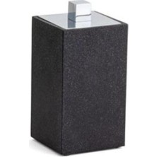 Tech Butiq Pamukluk Siyah/krom Renk 146X73X73 mm