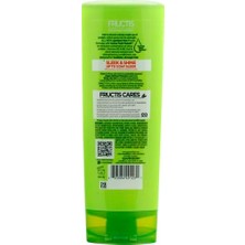 Tech Butiq Fructis Şık ve Parlak Saç Kremi, Kıvrımlı, Kuru, Yönetilemez Saç, 12 Fl; Oz.
