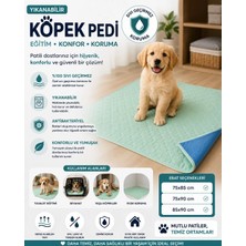 CDE 5 Katlı Emici, Yıkanabilir, Sıvı Geçirmez Köpek Çiş Pedi (75X90 cm)