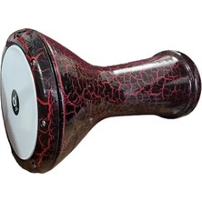 Die Grup Vd® Darbuka/doumbek Döküm Alüminyum - Tuning Lugs & Rmvble Head (8 ½ Inç) (Çatlak Lav)