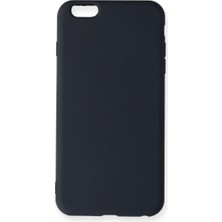 Tedarik Apple Iphone 6 Plus Kılıf Nano Içi Kadife Silikon - Lacivert Najmaddin