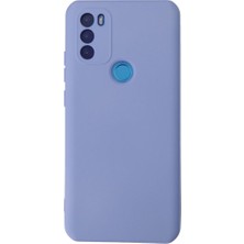 Tedarik General Mobile Gm 21 Plus Kılıf Nano Içi Kadife Silikon - Lila Najmaddin
