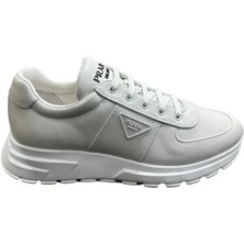 Prada Sport Logo Detaylı Beyaz Erkek Sneakers