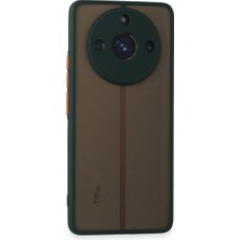 Tedarik Realme 11 Pro Kılıf Montreal Silikon Kapak - Yeşil Najmaddin