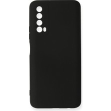 Tedarik Huawei P Smart 2021 Kılıf Nano Içi Kadife Silikon - Siyah Najmaddin