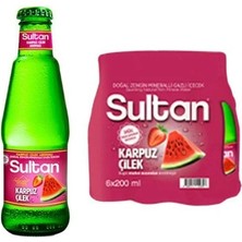 Sultan Maden Suyu Karpuz Çilek 24X200ML