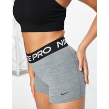 Nike Pro 3 Training Tight Shorts Gri Tayt Şort